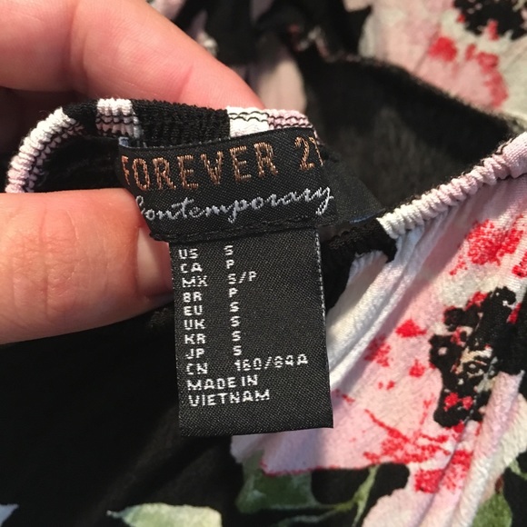 Floral Open Back cutout Maxi - Picture 6 of 6